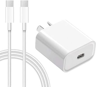 USB C Charger, 20W Fast Charger PD 3.0,with 3.3FT USB C to C Charging Cable, Compatible with iPhone 16/15/15Pro, ipad Air4/5/ipAd pro Full Range, Galaxy S21 Ultra Plus S20 Series, Google Pixel