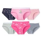 ARIEL Girls Cotton Panties(Pack of 6) KidP- 1314_FBA_13-14_Multicolor