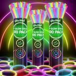 300 Ultra Bright Glow Sticks Bulk -