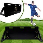Soccer Rebounder – Soccer Rebounder Board Training Equipment – Portable Soccer Wall Rebounder Trainer for Kids and Adults – Impact Resistant Soccer Training Wall – 45 x 18-inch by BlackBull