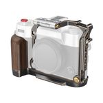 SMALLRIG "Retro" Cage for FUJIFILM X-T50, Aluminum Alloy Full Cage, with Quick Release Plate for Arca-Swiss and Cold Shoe Mount for Microphone and Light, with 1/4"-20 Threaded Holes - 4714