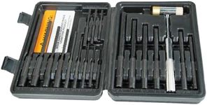 Wheeler Master Roll Pin Punch Set w
