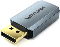 WAVLINK Active DP to HDMI Adapter, 4K@60Hz DP Male to HDMI Female Display, 4K DisplayPort to HDMI Adapter for Mac OS, Windows, Dell, Projector, HDTV