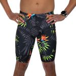 Zoot Men’s LTD 9-Inch Triathlon Shorts, Endurance Cycle Padded Shorts, for Swim, Bike, Run with Quick Drying UPF 50 + Fabric - Tropical Magic - Large