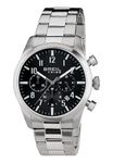 Breil - Men's Watch Classic Elegance Collection EW0227 - Men's Watch Gent with Analogic Black Dial - VD53 TIME Module Movement - 3H Quartz - Stainless Steel Watch Band