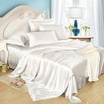 LilySilk 6Pcs Silk Bedding Sheets 1