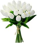 Mandy's 20pcs Pure White Artificial