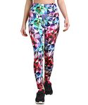 Rock Paper Scissors Women's Skinny Fit Polyester Blend High Rise Leggings (ONSWG-TIGHTS-PRISM-3XL_Multicolour_3Xl)