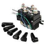 LIEBMAYA 12V 500A Winch Solenoid Relay, Winch Contactor Thumb for 6000lbs-18000lbs ATV UTV 4X4 Truck Boat