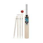 Gunn & Moore GM Young Gunn Cricket Set | Diamond | Cricket Bat, Soft Ball, Batting Gloves, Stumps & Bail and Carry Bag | Size 5