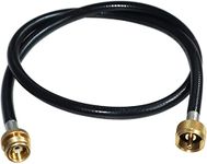 DOZYANT 5 Feet Propane Torch Extension Hose for Propane Tree Distribution Tree Post Assembly 1" x20 Male Throwaway Cylinder Thread - T and Y Connector