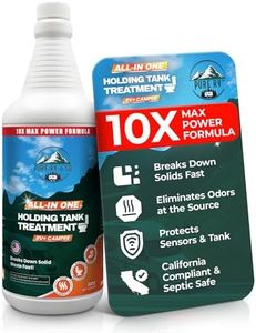 Pure RV - RV Black Tank Treatment - All-In-One Waste Digester & Odor Eliminator, California Compliant, Septic Safe, Holding & Sewer Treatment for RVs, Campers, 32 oz