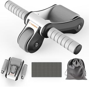TEWONKAL Ab Roller Wheel for Men and Women, Portable Foldable Ab Wheel Roller for Core Workout at Home Gym Outdoors