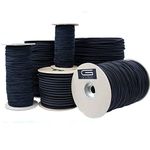 Golberg Black Diamond Weave Shock Cord, Bungee Cord - (3/8 Inch x 50 Feet)