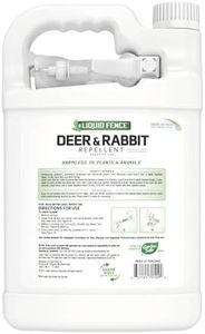 Liquid Fence Deer & Rabbit Repellent, Ready-to-Use Spray, 1-Gallon