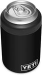 YETI Rambler Colster, Stainless Steel Can Insulator, Black, 12 oz (330 ml)