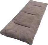 REDCAMP XL Mattress for Camping Bed, 190x75cm Soft Comfortable Cotton Thick Sleeping Mattress Pad, Brown -(Imitation Rabbit Velvet)