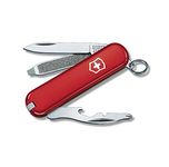 Victorinox Rally Swiss Army Knife Small, Multi Tool, 9 Functions, Bottle Opener, Screwdriver, Red