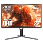 AOC CQ27G3S Gaming Computer Monitor, Black