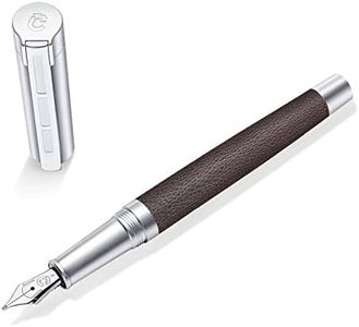 STAEDTLER Initium Corium Fountain Pen, leather, brown, EF, 9PC137EF