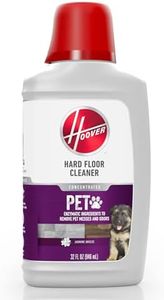 Hoover Pet Hard Floor Cleaner, Concentrated Pet Cleaning Solution for Hard Floor Machines, 32 fl oz Formula, White, AH31429