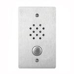 Aiphone LE-SS-1G Vandal-and Weather-Resistant Single-Gang Door Station for Use with AX, LAF/LDF-C, LEM, LEF, MP-S Series Intercom Systems