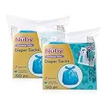 Nuby Diaper Disposable Bags, Fresh 