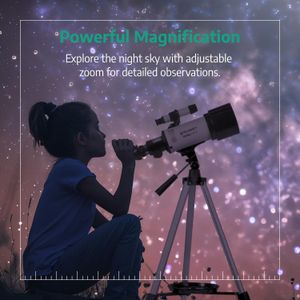 Slokey Telescope 40070 – 16x-120x Refractor for Beginners