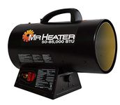 Mr. Heater F271380 MH85QFAV Forced Air Propane Heater One Size Black