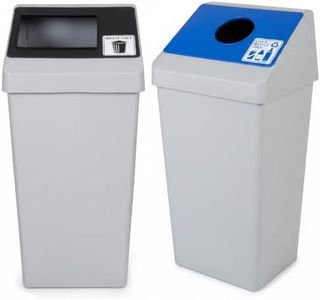 Sturdy Essentials 22Gallon Commercial Trash Can for Offices & Public Spaces