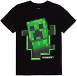 Minecraft T Shirt Boys Creeper Insi