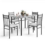 NAFORT 5-Piece Dining Table Set for