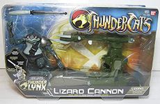 Bandai Thundercats Lizard Cannon Rare Action Figure / Collectible for Adult Collectors - Rare & Discontinued