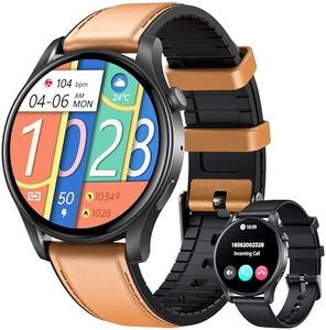 Smartwatch Hombre Reloj Inteligente con Llamadas: 1,43" Amoled Pantalla táctil Pulsera de Actividad Hombre con Pulsometro Presión Arterial Sueño 100+ Modos Deportivos Smart Watch para Android iOS