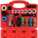 Orion Motor Tech 27PCS Air Conditioning/Fuel Line Quick Disconnect Tool Set for Transmission A/C Oil Cooler Line, Mechanic Tool Kit for Automotive Professional