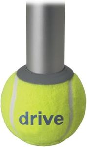 Drive Medical Deluxe Walker Rear Tennis Ball Glides, Yellow