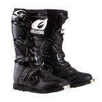 O'Neal Unisex 0325-110 Rider Boot BLK BLK 10, Black, 8 UK