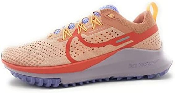 Nike Women's Pegasus React Trail 4 Running Shoe, Arctic Orange/Madder Root, 8