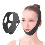 V Line Lifting Mask & Jawline Shaper, Anti-Aging Chin Strap for Double Chin Reduction, Jaw Tightening, and Facial Slimming for Women