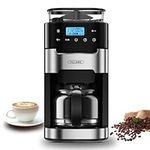 10-Cup Coffee Maker with Grinder, T