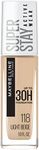 Maybelline New York Super Stay Full Coverage Liquid Foundation Active Wear Makeup, Up to 30Hr Wear, Transfer, Sweat & Water Resistant, Matte Finish, Light Beige, 1 Count