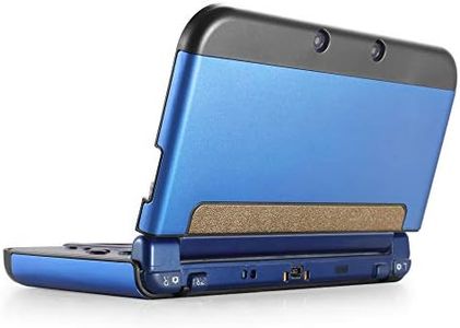 TNP Protective Case Compatible with Nintendo NEW 3DS XL LL 2015, Navy Blue - Plastic + Aluminum Full Body Protective Snap-on Hard Shell Skin Case Cover New Modified Hinge-less Design, Blue, Nintendo