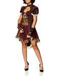 California Costumes Women's Steampunk Girl Adult, Burgundy/Brown, Large