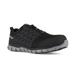 Reebok Mens Sublite Cushion Work Shoe, Black, 18 Wide US