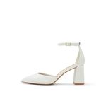ALDO Women's Jan Pump, White, 7 UK