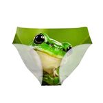 Allcute Sexy 3D Printed Cute Frog Soft Underwear Hipster Panties Briefs Hipsters for Party