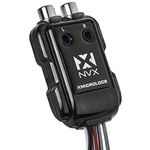 NVX XMICROLOC2 | 300W 2-Channel Speaker Cable to RCA Adjustable Line Output Converter with Remote Turn On