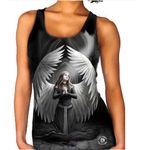 ONLY Love Remains Womens Vest top Official Anne Stokes Merchandise Multicoloured