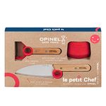 Opinel Chef Knife Set, Beechwood, One size