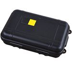 meizu88 Outdoor Waterproof Shockproof Airtight Storage Container Case Carry Box size L (Black)